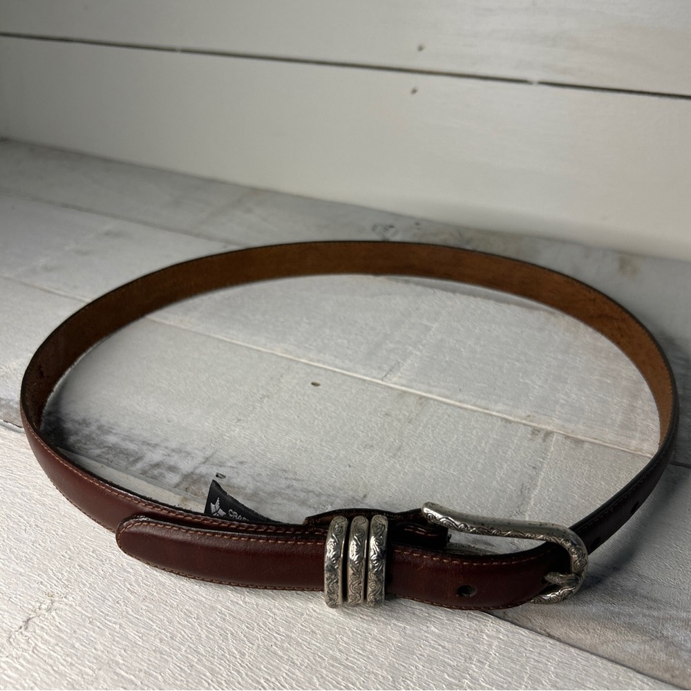 Brighton Leather Brown Belt 38”